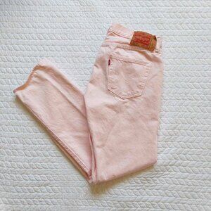Men's Levis 501 '93 Light Pink Denim Jeans W34/L32